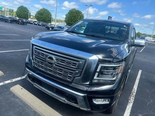 Black 2022 Nissan Titan Platinum Reserve