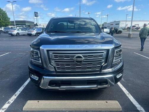 Black 2022 Nissan Titan Platinum Reserve