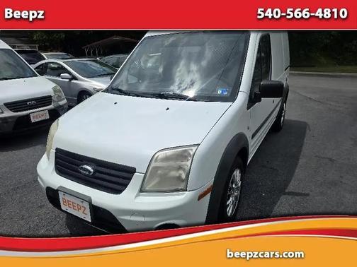 Frozen White 2012 Ford Transit Connect XLT