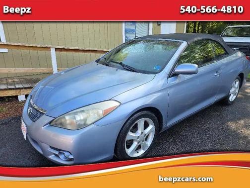 Blue 2008 Toyota Camry Solara Sport