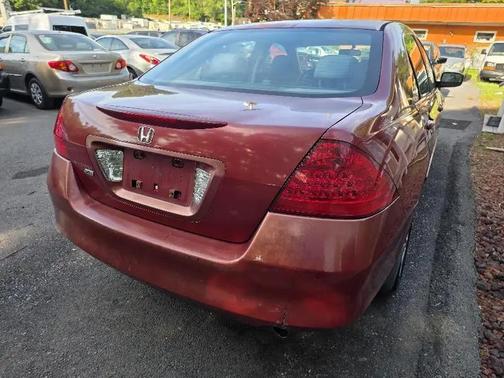 Burgundy 2007 Honda Accord SE