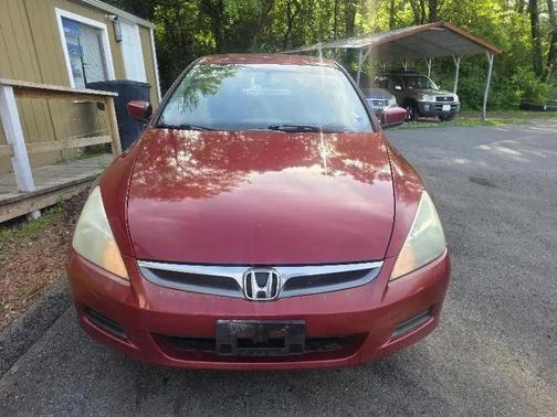 Burgundy 2007 Honda Accord SE
