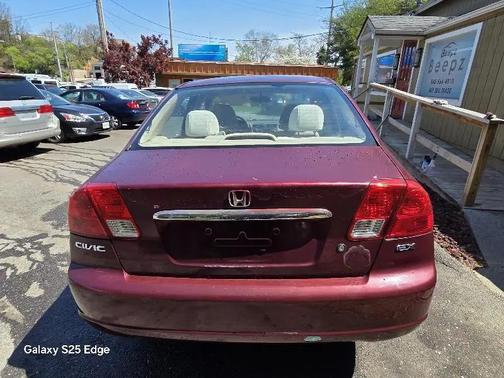 Burgundy 2003 Honda Civic EX