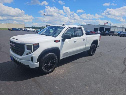 Summit White 2023 GMC Sierra 1500 Elevation