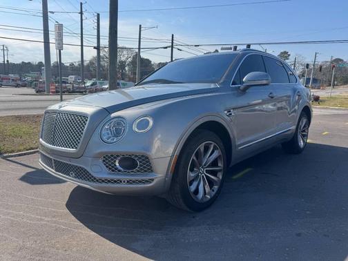 Silver 2017 Bentley Bentayga W12