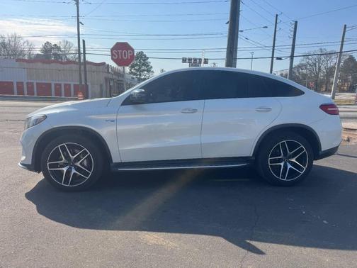 White 2017 Mercedes-Benz AMG GLE 43 Coupe 4MATIC