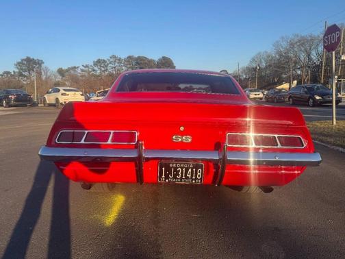 Red 1969 Chevrolet Camaro SS