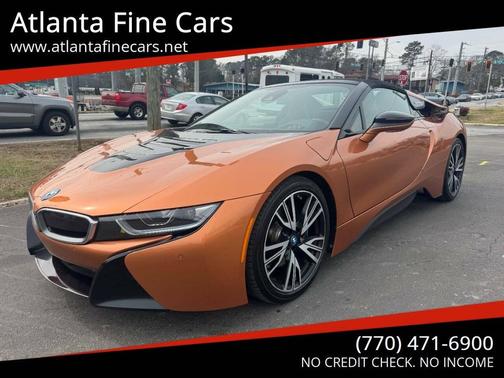 Orange 2019 BMW i8 Base AWD 2dr Roadster