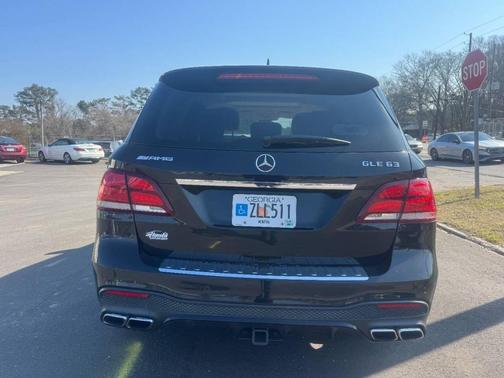 Black 2017 Mercedes-Benz AMG GLE 63 S 4MATIC+
