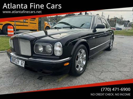 Black 2001 Bentley Arnage Red Label