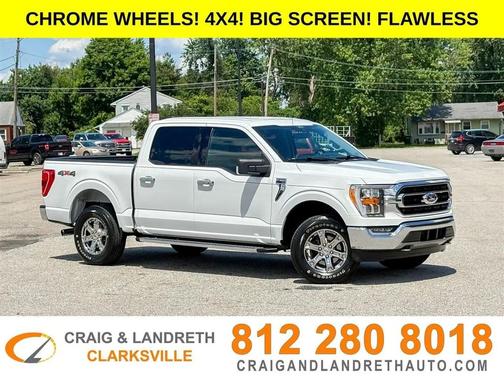 Oxford White 2021 Ford F-150 XLT