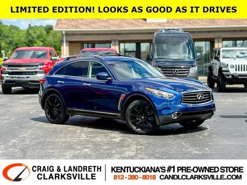 Iridium Blue 2012 INFINITI FX35 Limited Edition
