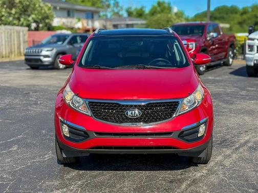 Signal Red 2015 Kia Sportage EX