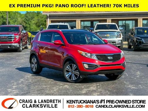 Signal Red 2015 Kia Sportage EX