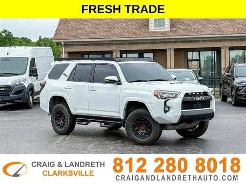 White 2022 Toyota 4Runner TRD Off Road Premium
