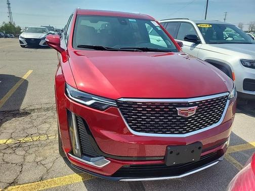 Red 2024 Cadillac XT6 Premium Luxury AWD