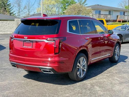 Radiant Red Tintcoat 2024 Cadillac XT6 Premium Luxury AWD