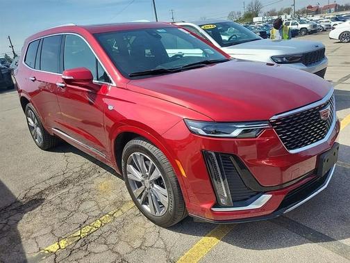 Red 2024 Cadillac XT6 Premium Luxury AWD