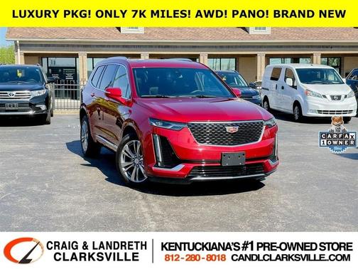 Radiant Red Tintcoat 2024 Cadillac XT6 Premium Luxury AWD