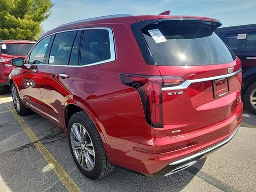 Red 2024 Cadillac XT6 Premium Luxury AWD