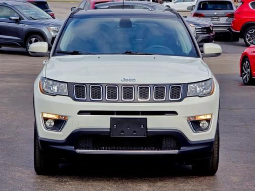 White Clearcoat 2018 Jeep Compass Limited
