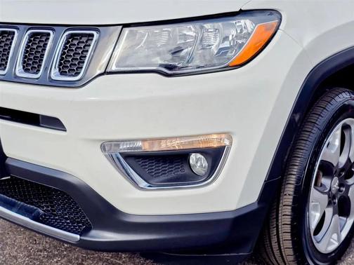 White Clearcoat 2018 Jeep Compass Limited