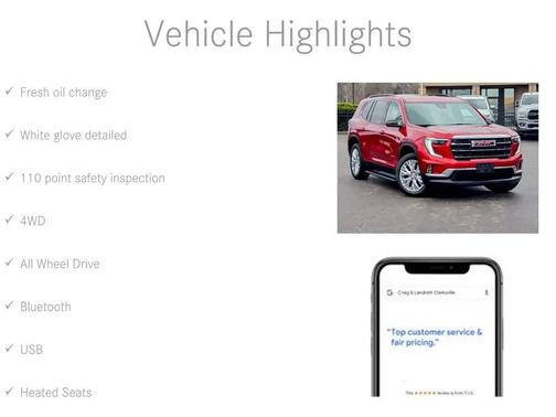 2024 GMC Acadia FWD Elevation
