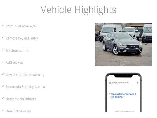 2019 INFINITI QX30 LUXE