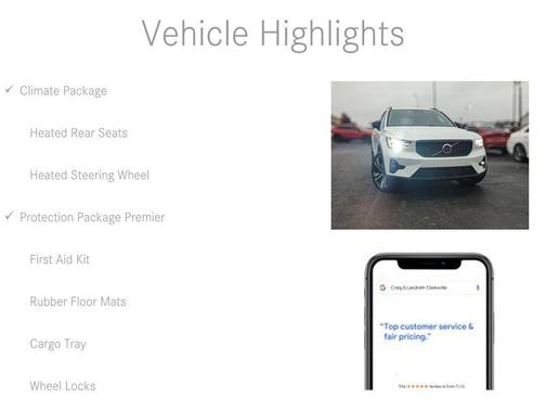 2024 Volvo XC40 B5 Ultimate Dark Theme