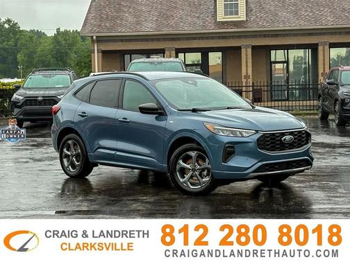 Blue 2023 Ford Escape ST-Line