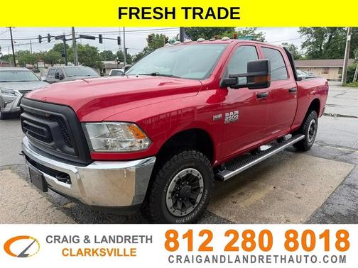Flame Red Clearcoat 2018 RAM 2500 Tradesman Crew Cab 4x4 6'4' Box