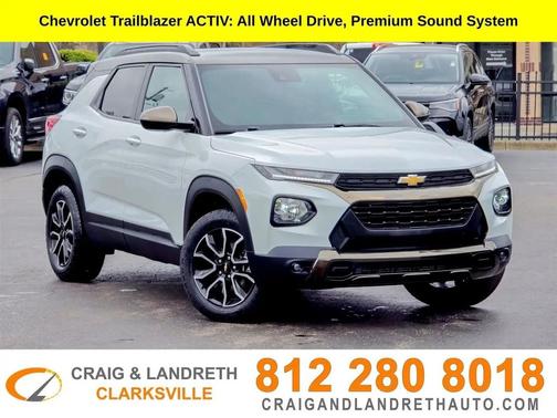 Summit White 2021 Chevrolet Trailblazer ACTIV