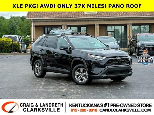 Midnight Black Metallic 2023 Toyota RAV4 XLE