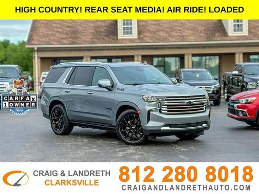 Sterling Gray Metallic 2023 Chevrolet Tahoe 4WD High Country