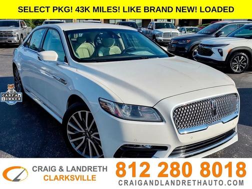 2018 Lincoln Continental Select