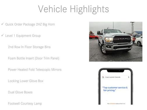 2024 RAM 3500 Big Horn Crew Cab 4x4 8' Box