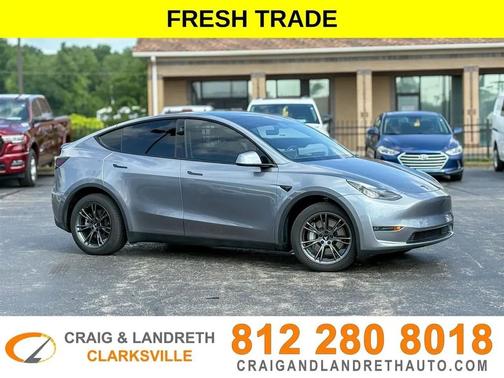 Stealth Grey 2024 Tesla Model Y Long Range Dual Motor All-Wheel Drive