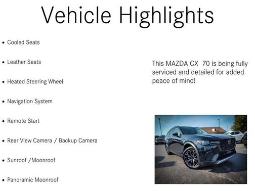 2025 Mazda CX-70 PHEV Premium Package