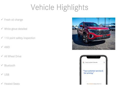 2024 Volkswagen Atlas 2.0T SEL