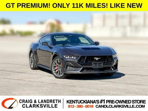 Dark Matter Gray Metallic 2024 Ford Mustang GT Premium