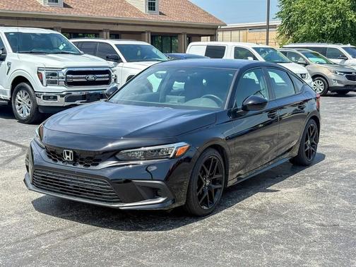 Crystal Black Pearl 2022 Honda Civic Sport