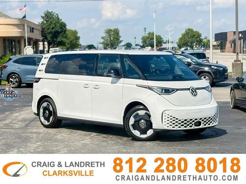 Candy White 2025 Volkswagen ID. Buzz Pro S