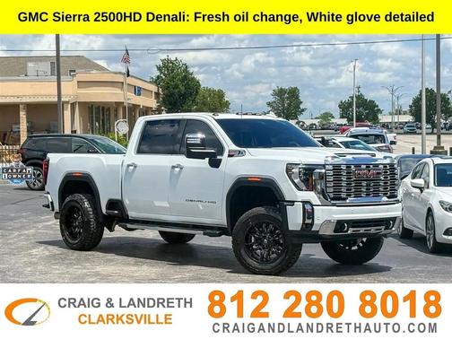 Summit White 2026 GMC Sierra 2500 Denali