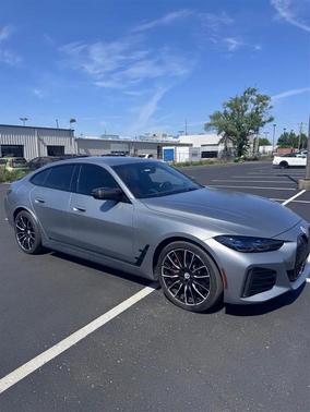 Gray 2023 BMW i4 Gran Coupe M50