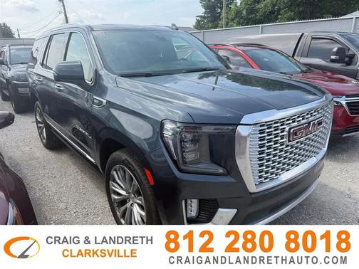 Midnight Blue Metallic 2021 GMC Yukon Denali
