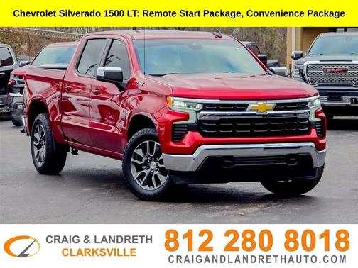 Radiant Red Tintcoat 2024 Chevrolet Silverado 1500 LT