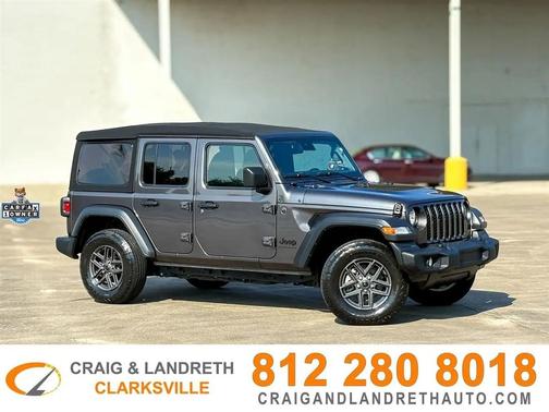 Granite Crystal Metallic Clearcoat 2024 Jeep Wrangler Sport