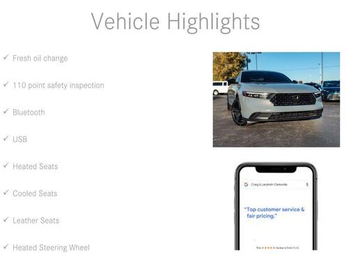 2024 Honda Accord Hybrid Base