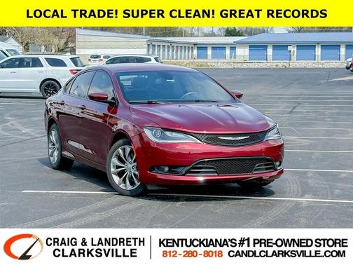 Velvet Red Pearlcoat 2016 Chrysler 200 S