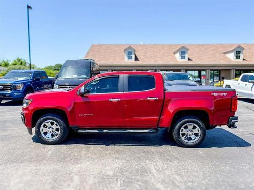 Cherry Red Tintcoat 2021 Chevrolet Colorado LT